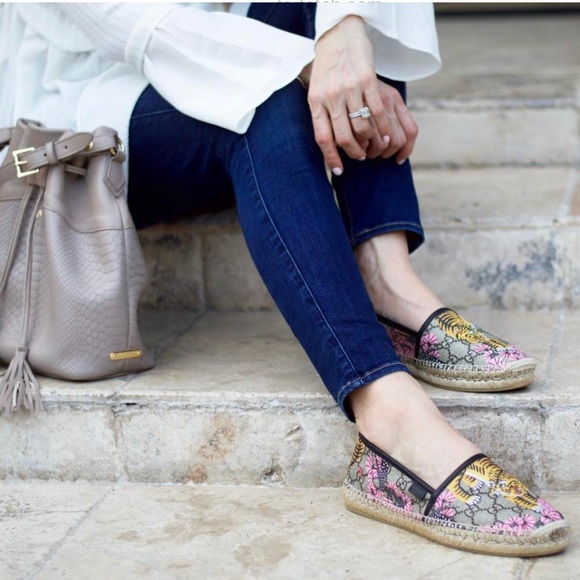 gucci tiger espadrilles